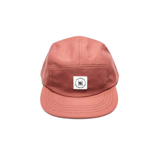MFT short brim camp cap - dusty pink (1)