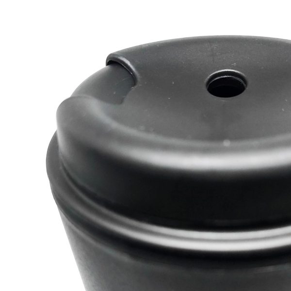 Double Wall Mug -  charcoal black