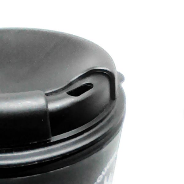Double Wall Mug -  charcoal black