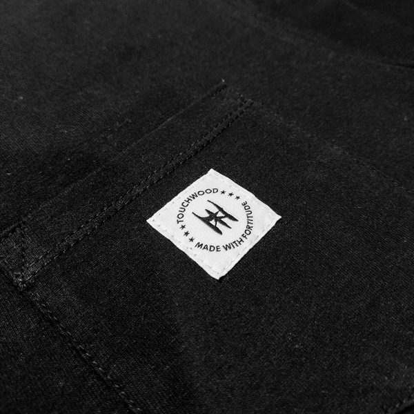 MFT heavy weight oversize pocket t - black (2) M.F.T Series - Heavyweight Oversize Pocket T - Black