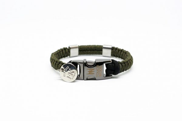 Touchwood X EK Army Green Parocord Bracelet