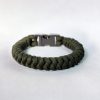 army green bracelet Front Army Green Paracord Bracelet