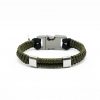 Touchwood X EK Army Green Parocord Bracelet