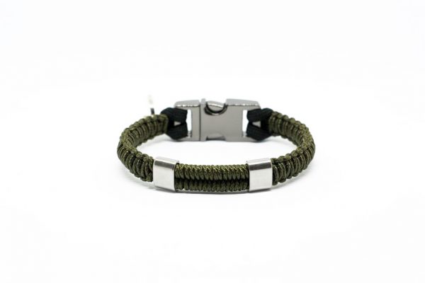 Touchwood X EK Army Green Parocord Bracelet