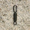 Army Green Paracord Keychain