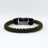 Army Green Micro Cord Bracelet