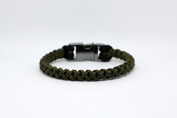 Army Green Micro Cord Bracelet