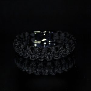 Classic Black Paracord Bracelet