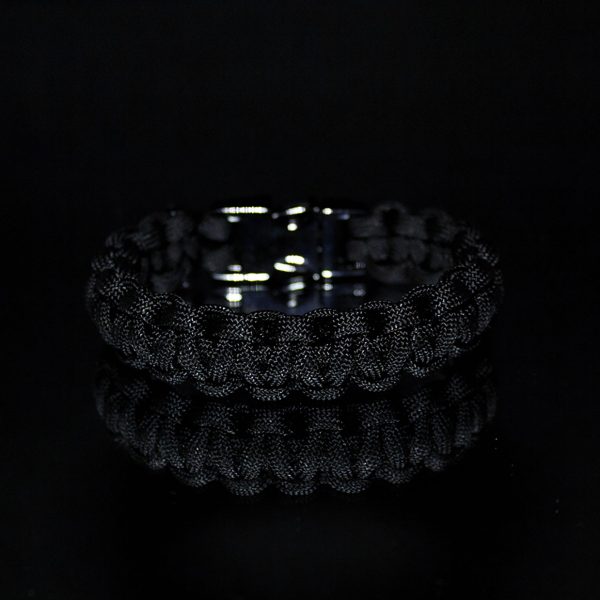 Classic Black Paracord Bracelet
