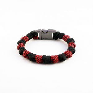 Bloody Diamond Beads Paracord Bracelet