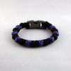 blue camo beads buckle (1) Blue Camo Beads Paracord Bracelet