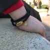 Braided Double Wrap Bracelet V2 - Black