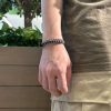 classic grey lookbook O.S.F.A Adjustable Classic Paracord Bracelet - grey