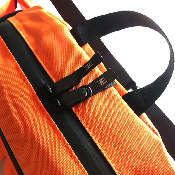 cross body bag V3 orange detail 2 Cross Body Bag V3 - Orange