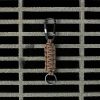 Dark Brown Paracord Keychain