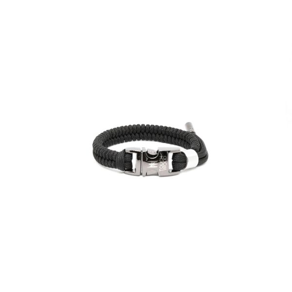 fish tail square (2) O.S.F.A Adjustable Fish Tail Bracelet - black
