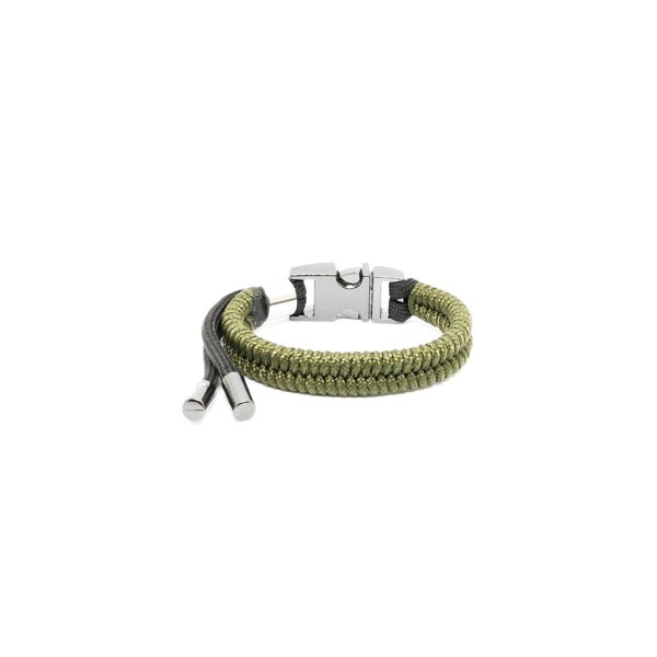 fish tail square (3) O.S.F.A Adjustable Fish Tail Bracelet - army green
