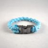 glow in the dark back Limited Edition Cerulean Blue Glow In The Dark Paracord Bracelet
