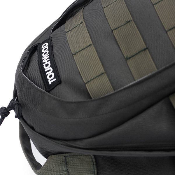 go out backpack army green detail 2 Go-Out Backpack - Army Green