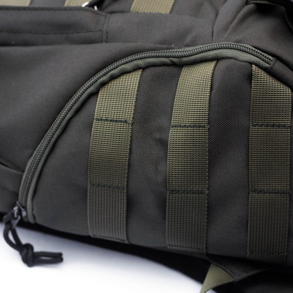 go out backpack army green detail Go-Out Backpack - Army Green