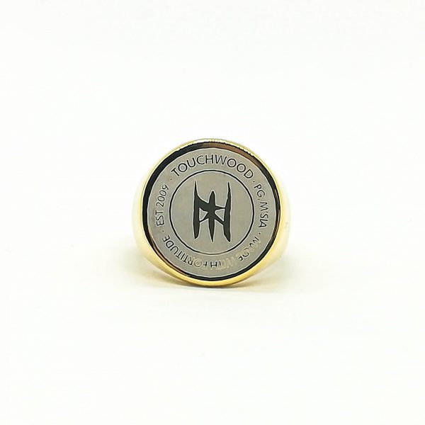 Made With Fortitude Titanium Ring - Gold
