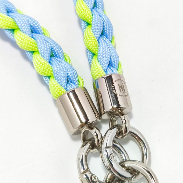 Multiuse Phone Lanyard - Luminous - Sky Blue & Neon Green
