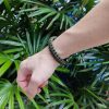 one size fits all lookbook-4-100dpi O.S.F.A Adjustable Classic Paracord Bracelet - army green