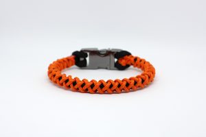 Orange Micro Cord Bracelet