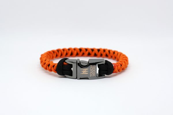 Orange Micro Cord Bracelet