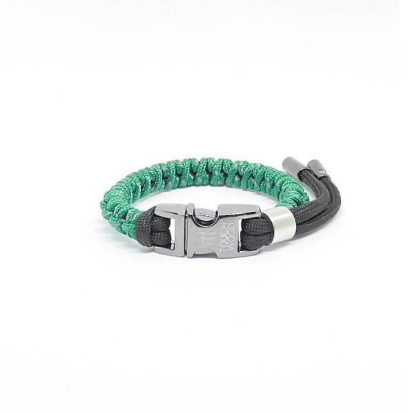 osfa back bone bracelet green reflective back small O.S.F.A Adjustable Back Bone Bracelet - green reflective