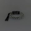 osfa back bone bracelet grey reflecting small O.S.F.A Adjustable Back Bone Bracelet - grey reflective