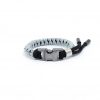 osfa back bone bracelet grey reflective back small O.S.F.A Adjustable Back Bone Bracelet - grey reflective
