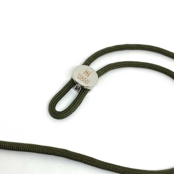 Paracord Mask Lanyard - Army Green