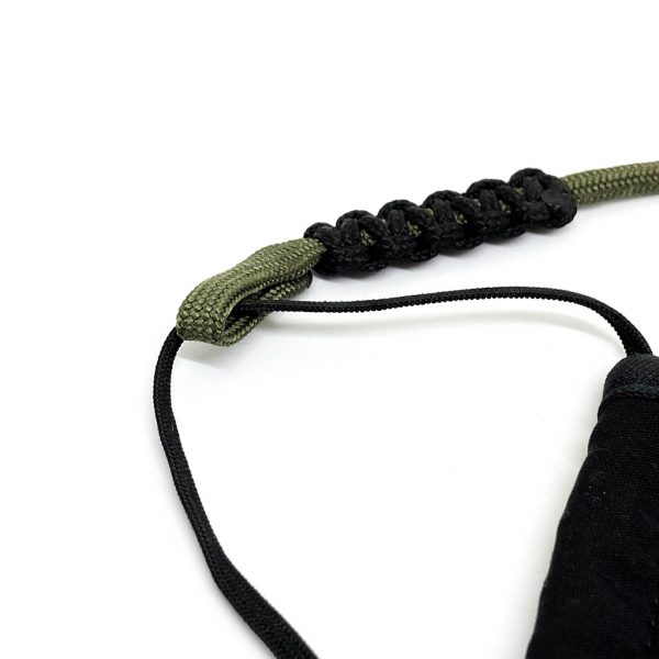 Paracord Mask Lanyard - Army Green