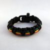 rasta shackle (1) Rasta Paracord Bracelet (shackle)