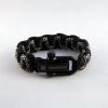 Silver Diamond Paracord Bracelet (shackle)