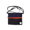 Splash-Proof Sacoche Bag - Navy Blue