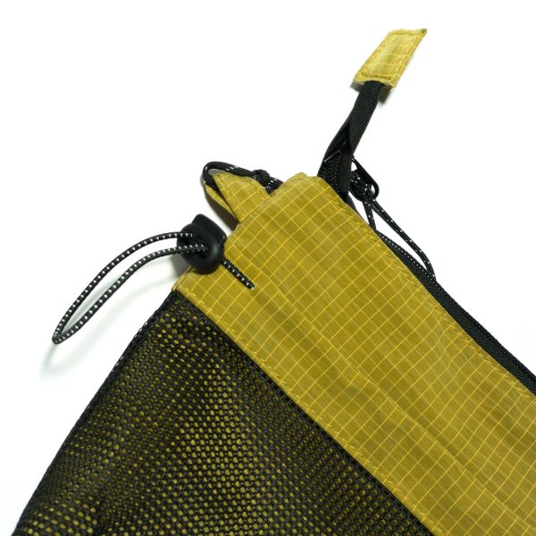Splash-Proof Paracord Bag - mustard yellow