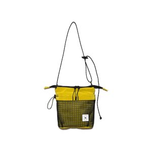 raw Splash-Proof Paracord Bag - mustard yellow
