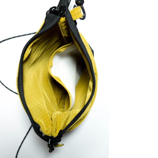 Splash-Proof Paracord Bag - mustard yellow